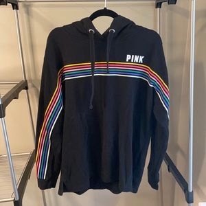PINK Rainbow Hoodie